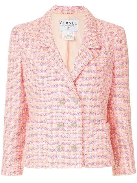 pink chanel jacket women